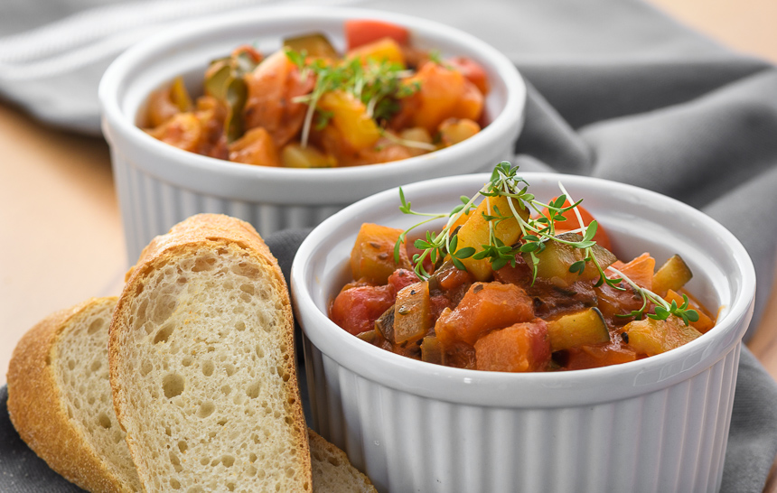 Ratatouille mit frischen Kräutern | Connys Foodblog